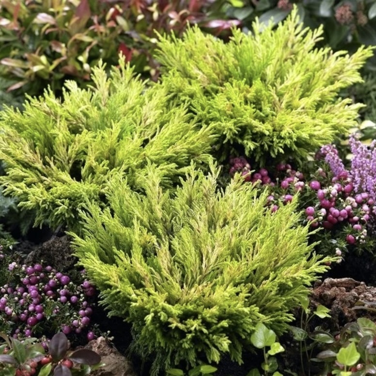 Можжевельник горизонтальный "Лайм Глоу" С2,5